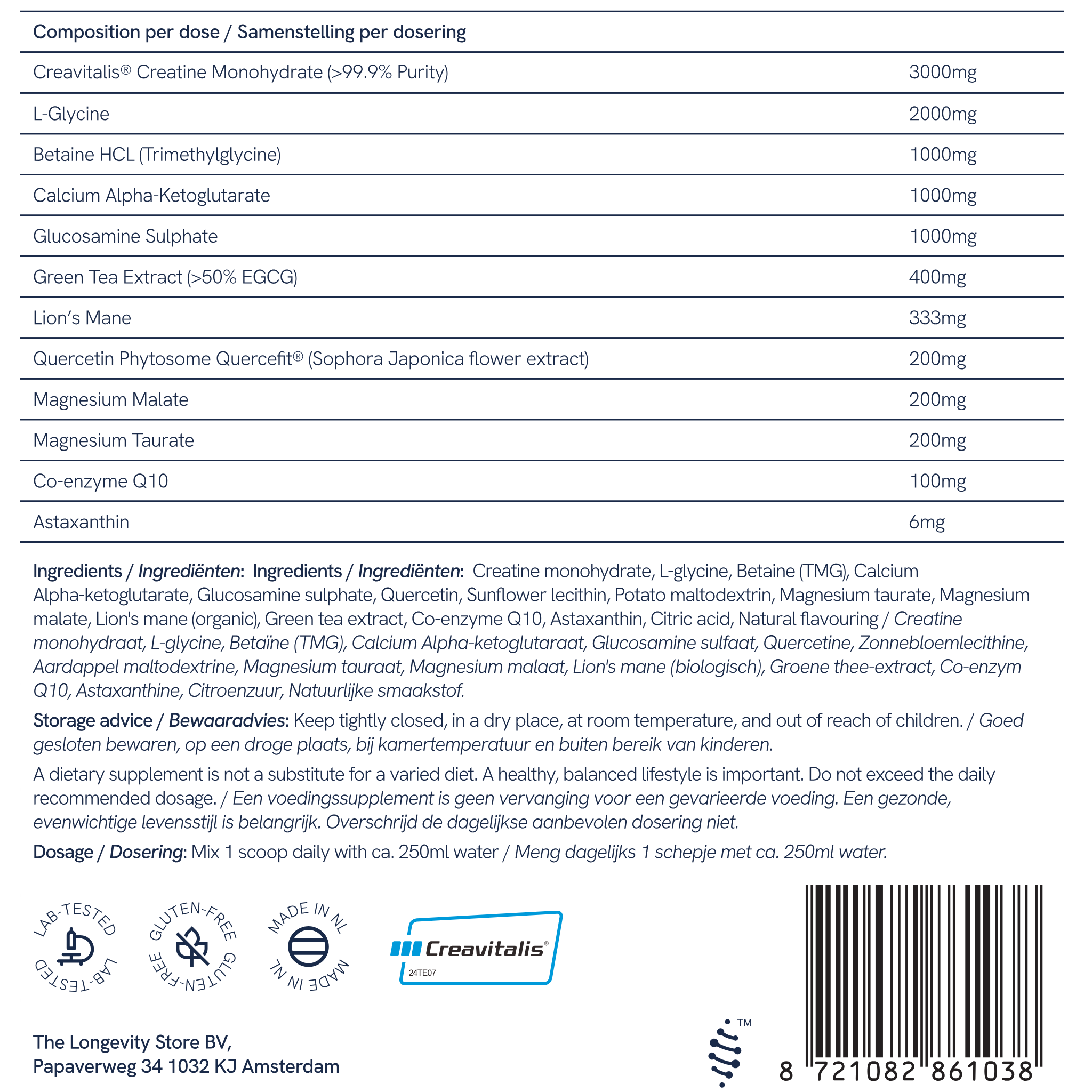 Longevity Complete™ V1