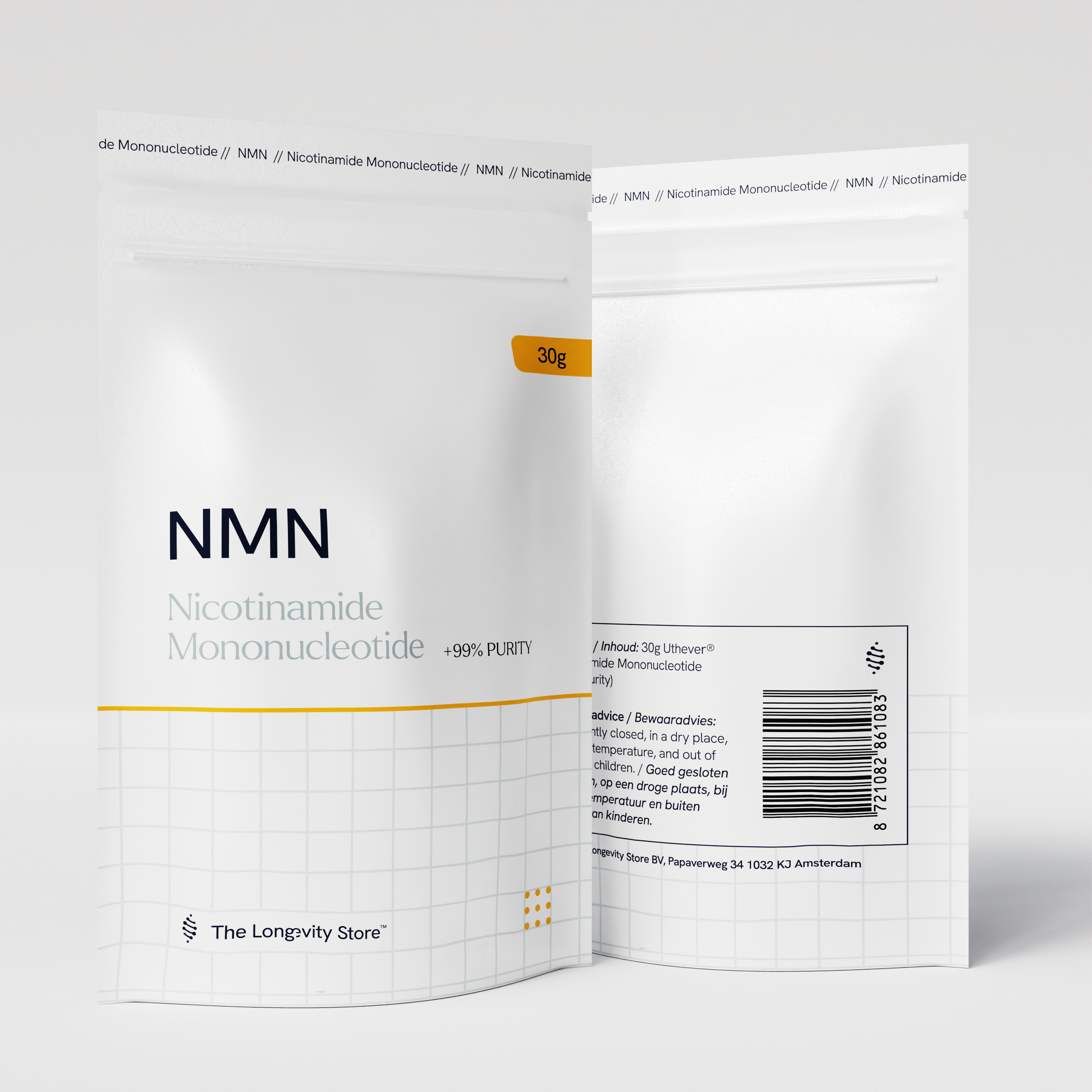 Pure NMN - Lab-Tested +99% Purity